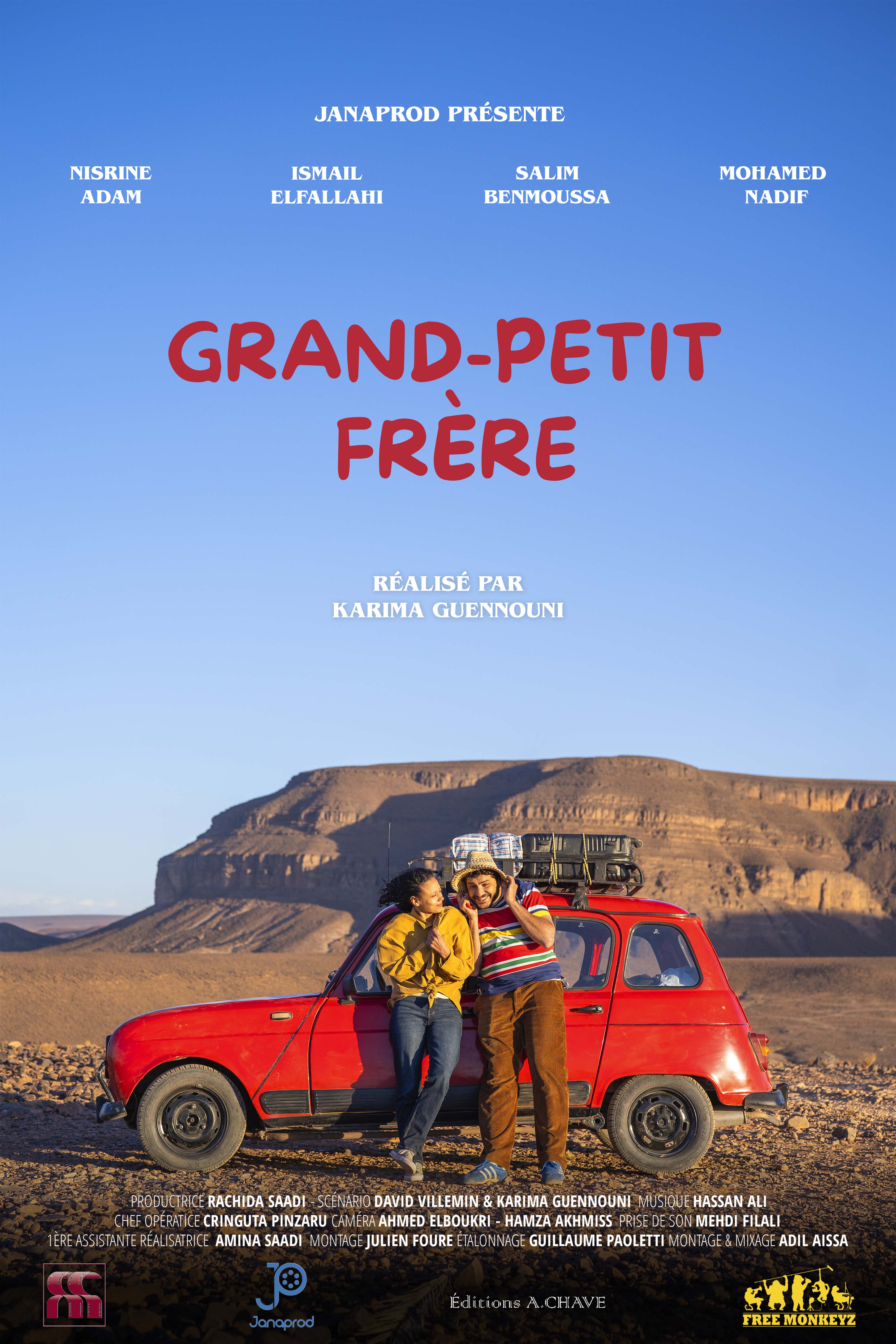 Affiche officielle du film LITTLE BIG BROTHER